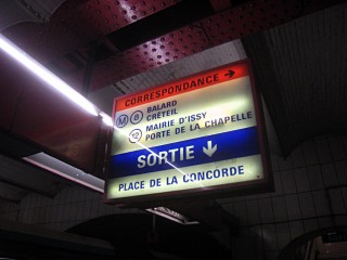 Je change à Concorde