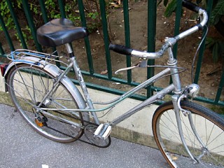 Le vélo de Sabine