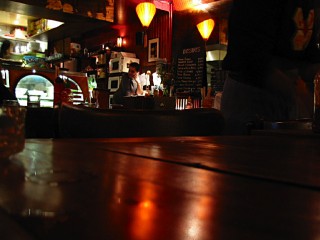 L'intérieur du restaurant