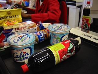 J'achète du coca