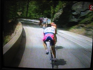 Je regarde le tour de France