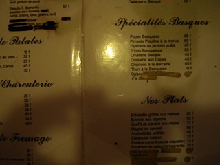 Nous allons manger chez Gladines