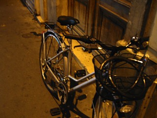 Je rentre en vélo