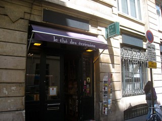 J'arrive au Thé des Ecrivains