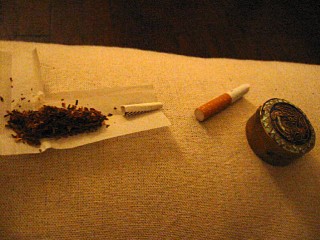 Je roule un joint