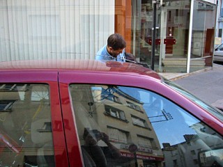 Nous prenons la voiture
