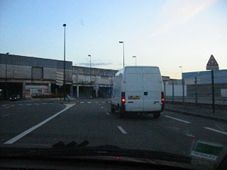 La voiture roule