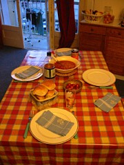La table est mise