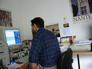 Je vais au bureau de Patrick