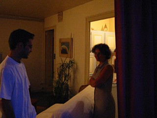 Christopher et Annabelle reçoivent une amie