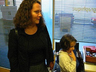 Annabelle, Estée et Christopher passent me prendre
