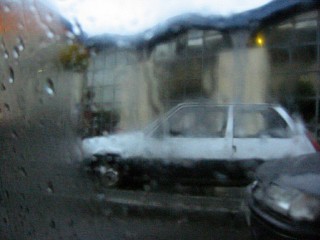 La voiture roule