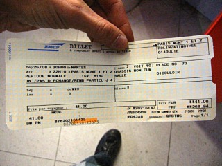 Nous allons à la gare