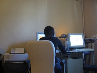 Réunion de travail chez Thibaut