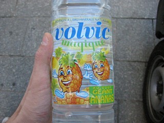 J'achète de l'eau