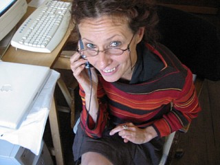 Je retrouve Anne-Marie chez moi pour travailler