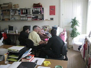 Réunion de travail