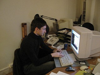 Philippe au travail