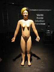 La sculpture d'Orlan