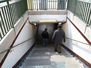 Je prends le métro