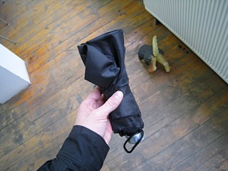 Je récupère mon parapluie