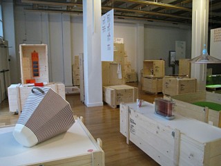 Une exposition de travaux d'étudiants