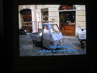 Je regarde la télé