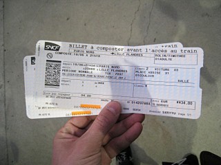 Mes billets de train