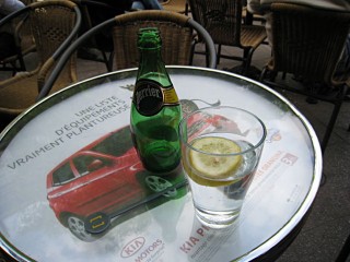 Je bois un perrier