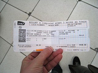 Mon billet