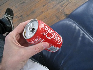 Je bois un coca