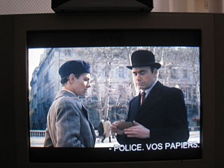 Je regarde un film sur la résistance