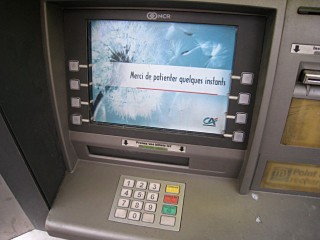 Je retire de l'argent