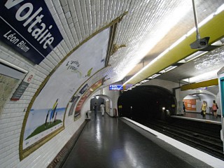 Je sors à Voltaire