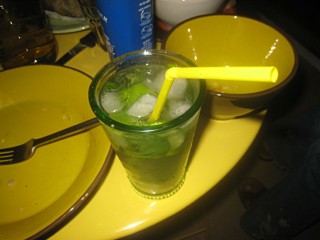 Je bois un mojito