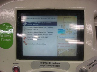 J'achète des tickets