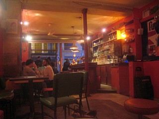 L'intérieur du bar