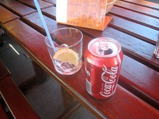 Je bois un coca