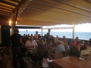 L'intérieur du restaurant