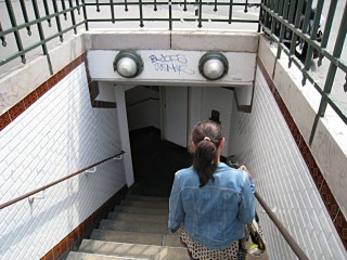 Je prends le métro