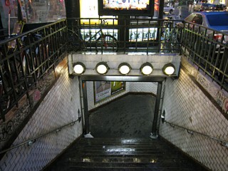 Je prends le métro