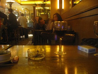L'intérieur du bar
