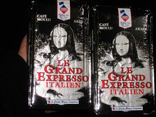 J'achète du café au Franprix