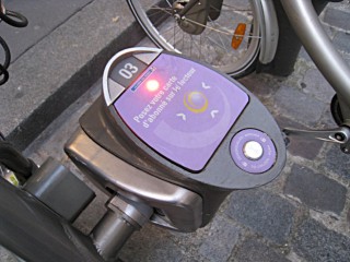 Je gare mon vélo