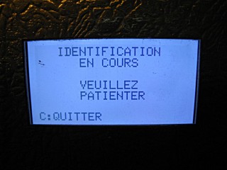 Je vais à une borne vélib