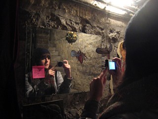 Marjolaine se prend en photo
