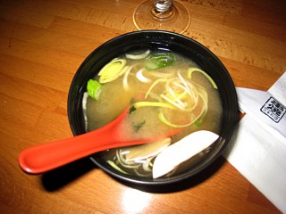 Je consomme une soupe