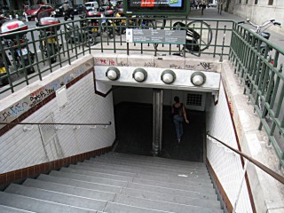 Je prends le métro