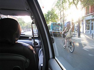 Le taxi roule