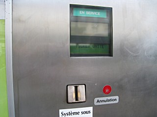 J'achète un ticket pour le tramway
